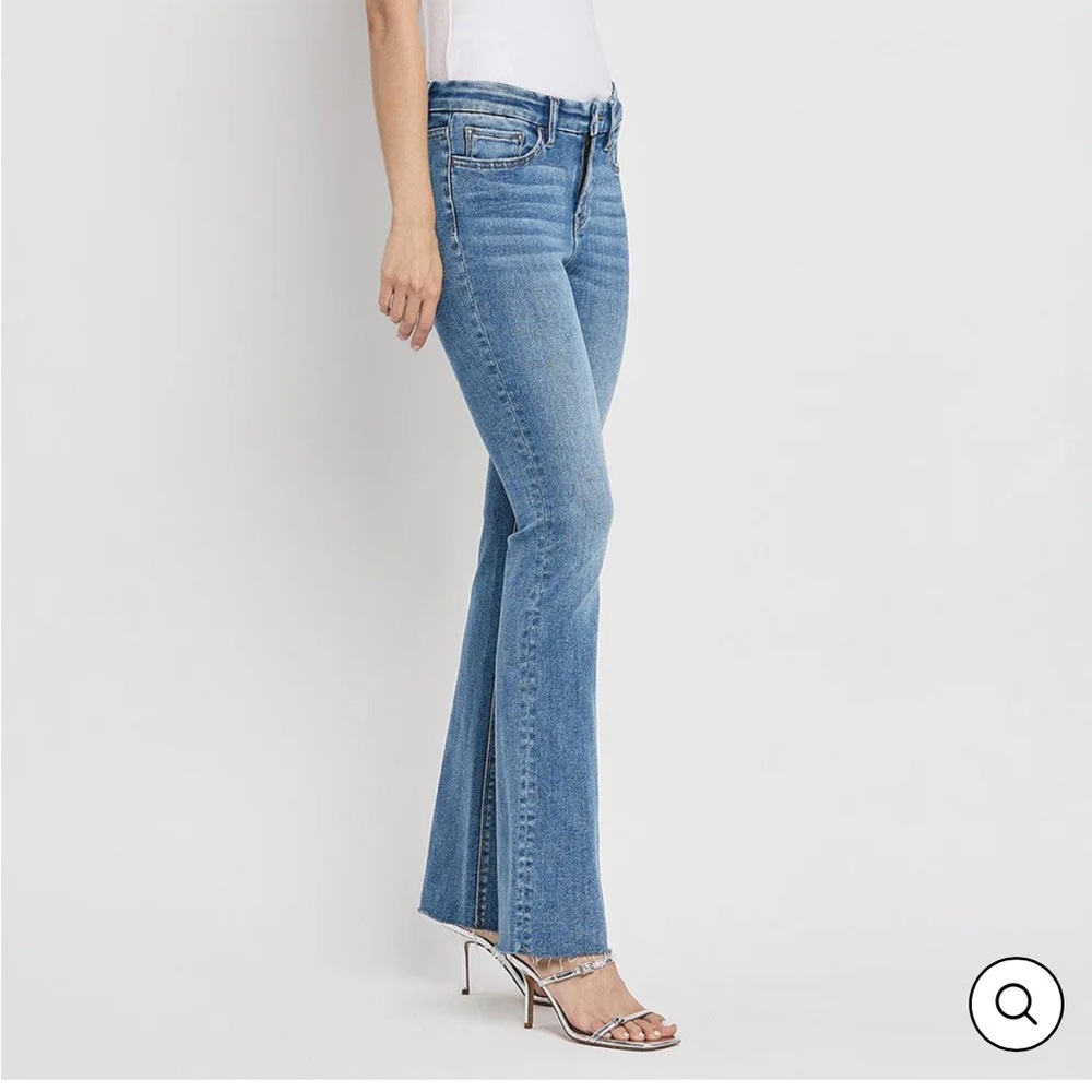 VERVET BY FLYING MONKEY Women's Classic Blue Boot Cut Jeans